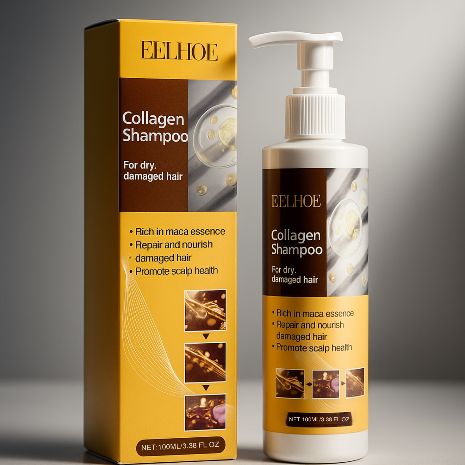 Collagen Repair Shampoo Vintiseti