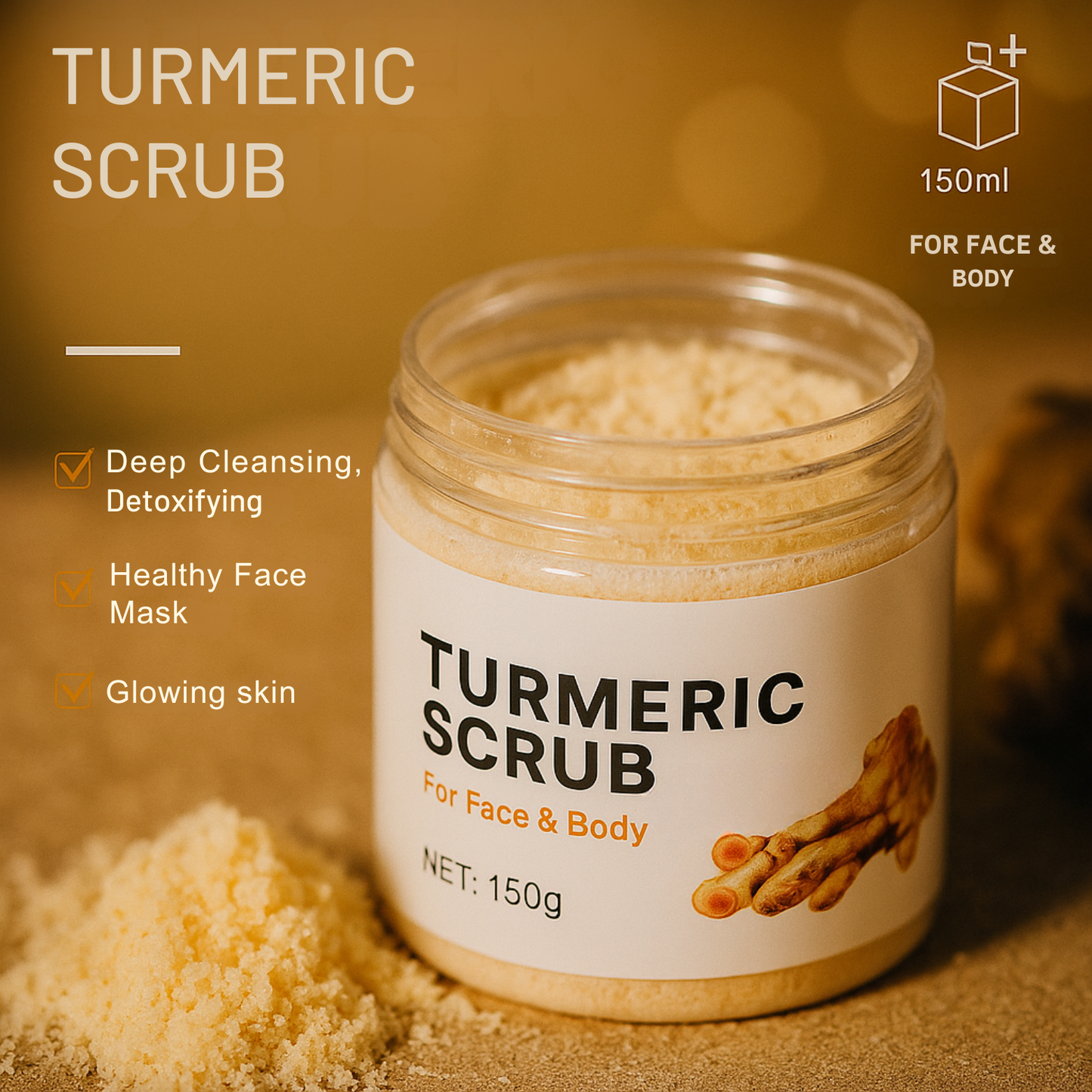 Turmeric Body Scrub Vintiseti
