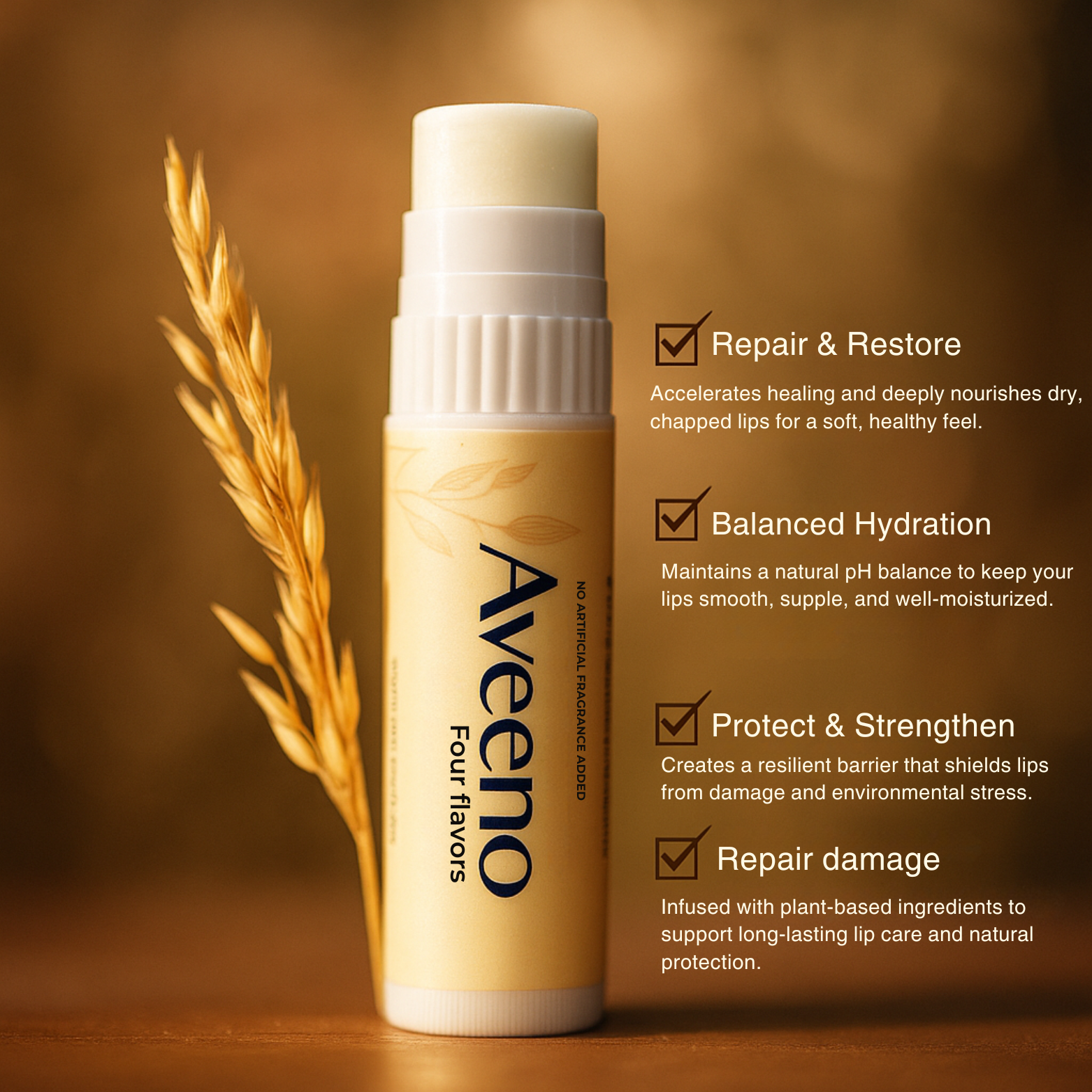 Aveeno Baby Lip Balm Vintiseti