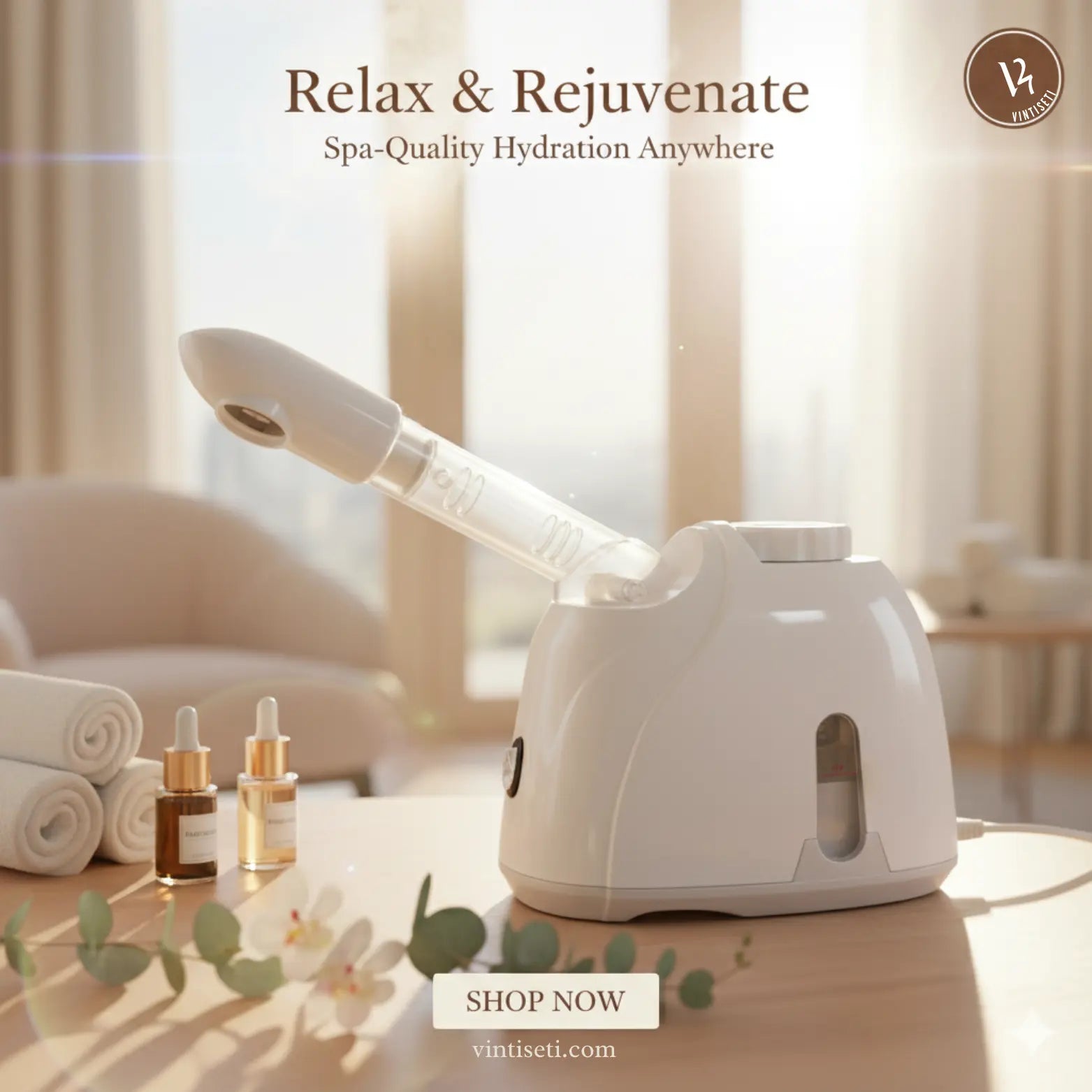 Vintisetiβ’ Facial Mist Steamer Vintiseti