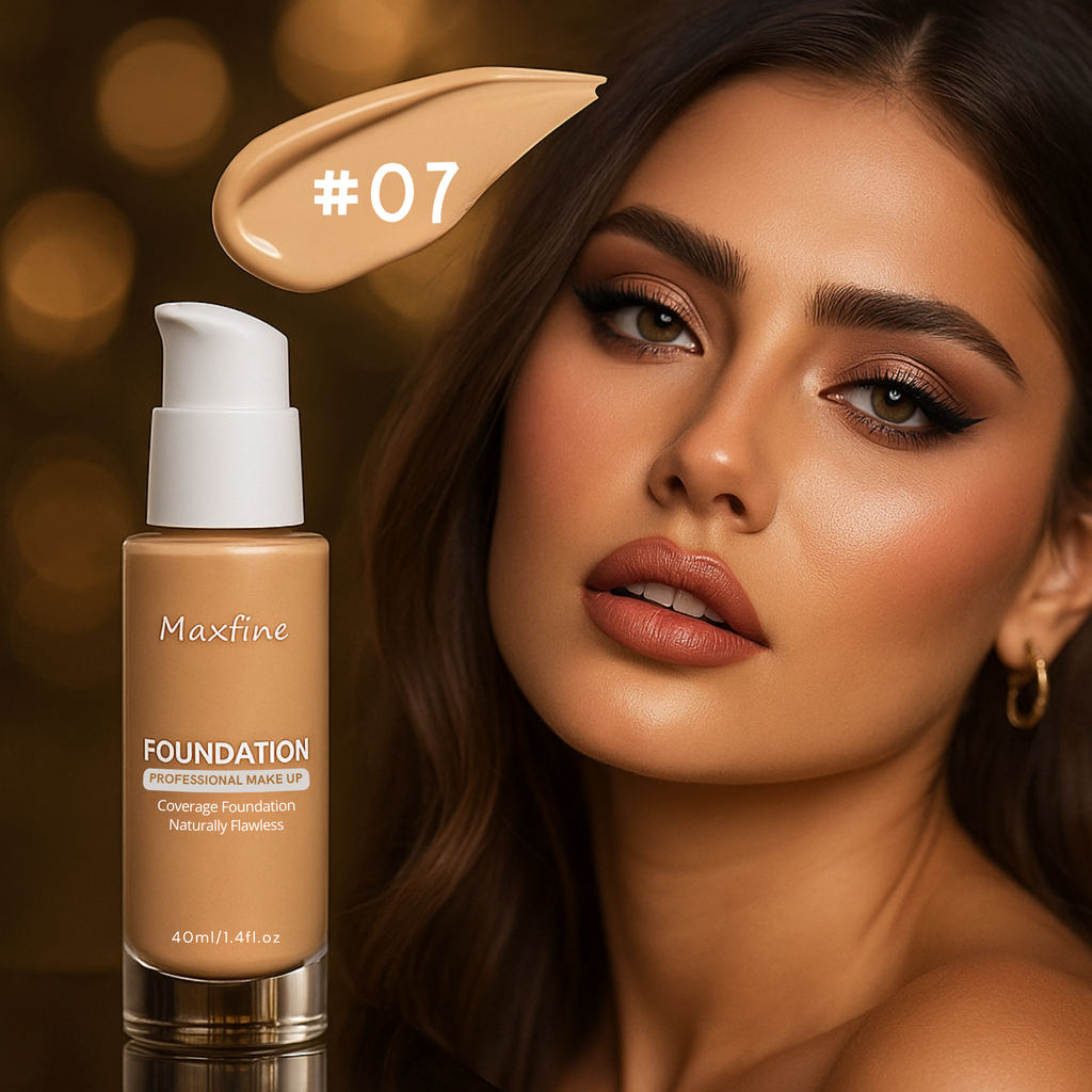 12-Color Liquid Foundation & Concealer Vintiseti