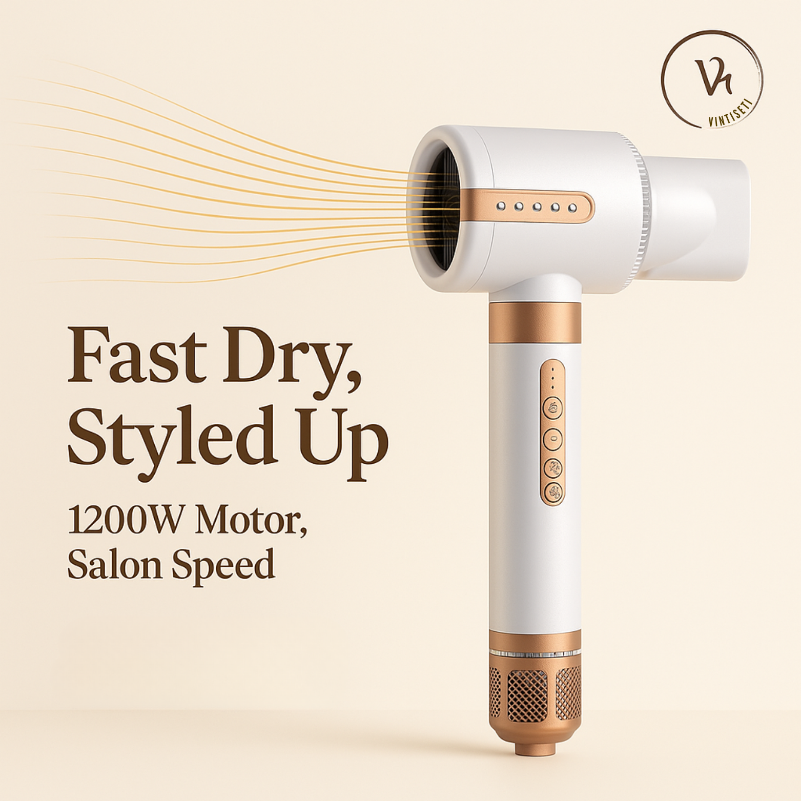 7-in-1 High-Speed Hot Air Brush Vintiseti