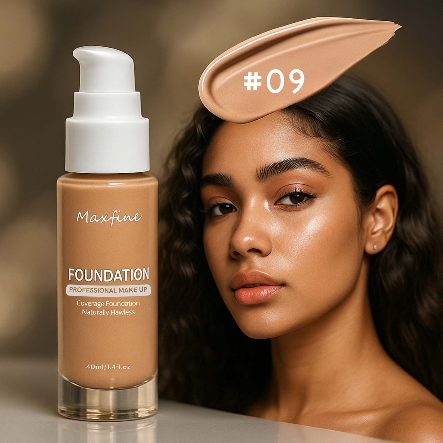 12-Color Liquid Foundation & Concealer Vintiseti