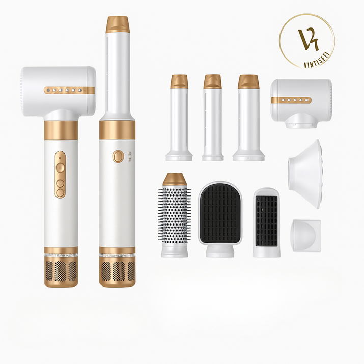 7-in-1 High-Speed Hot Air Brush Vintiseti