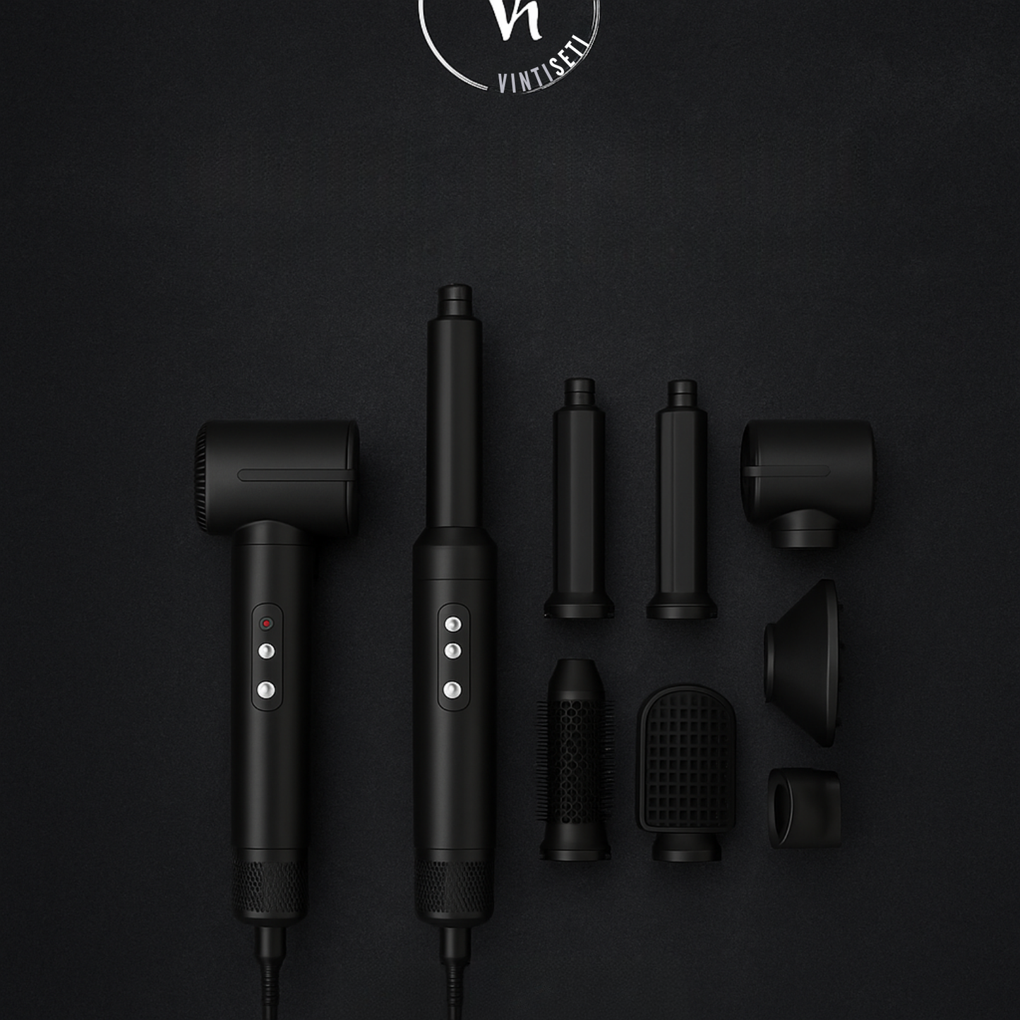 7-in-1 High-Speed Hot Air Brush Vintiseti