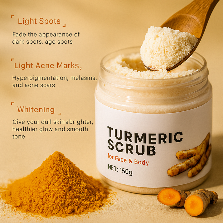 Turmeric Body Scrub Vintiseti