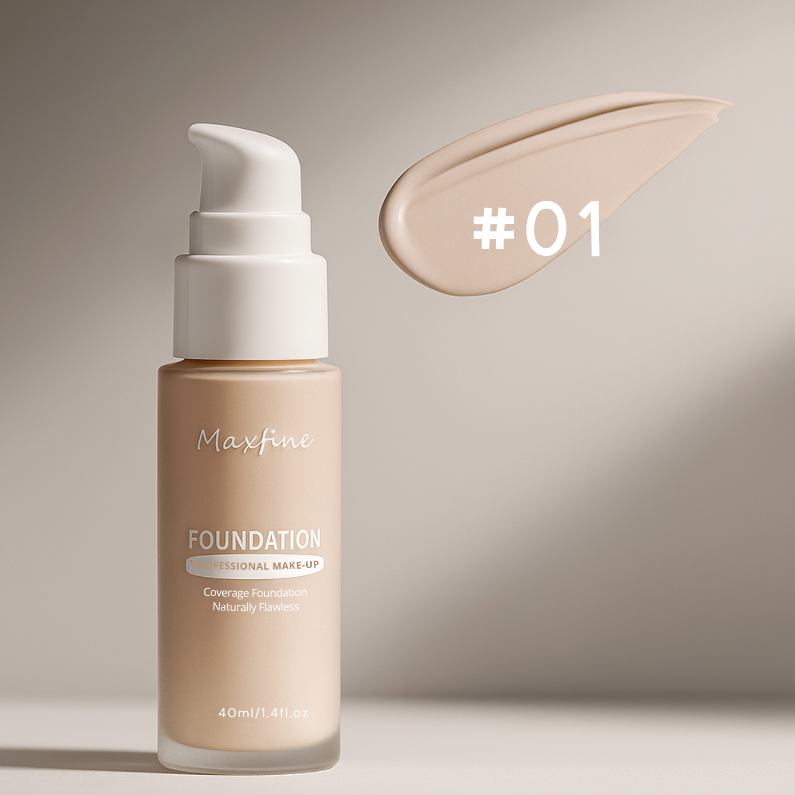 12-Color Liquid Foundation & Concealer Vintiseti