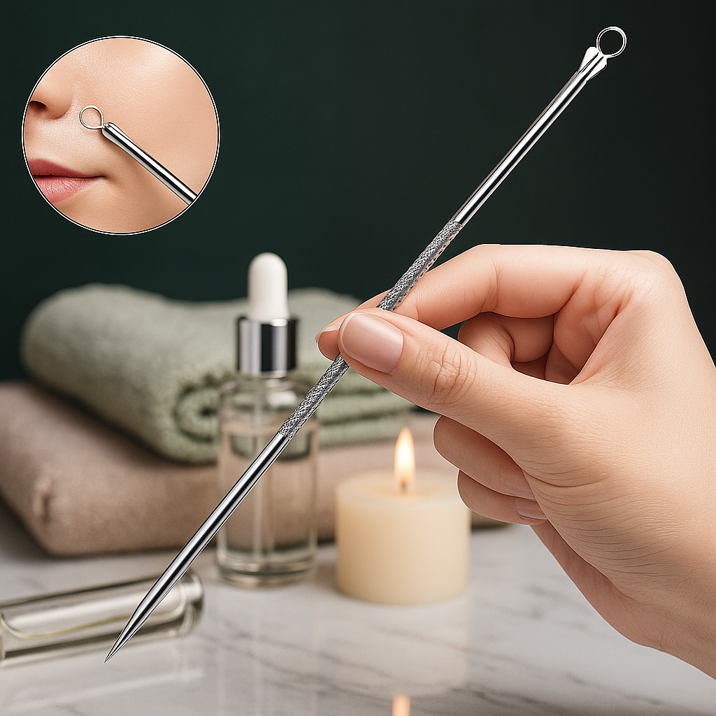 Pore Cleansing Tool Kit & Acne Remover (4pcs) Vintiseti