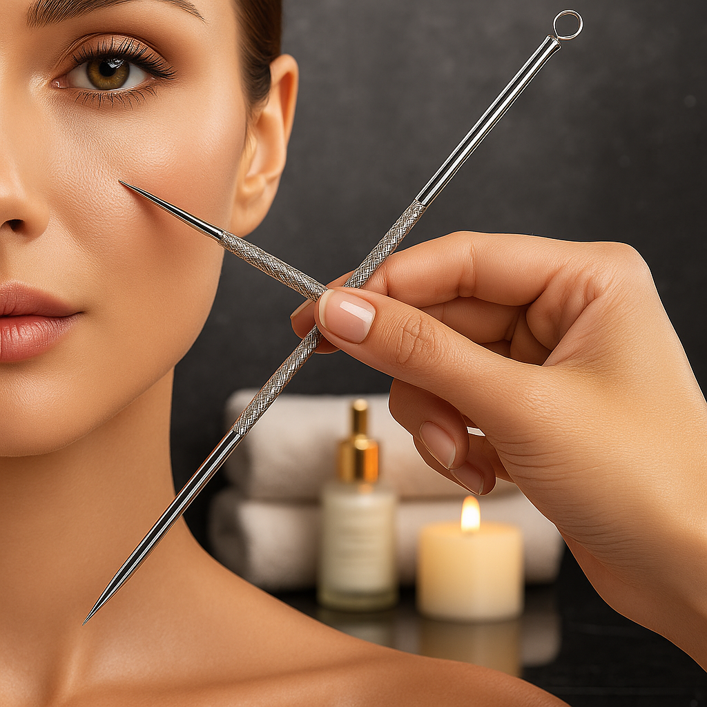 Pore Cleansing Tool Kit & Acne Remover (4pcs) Vintiseti