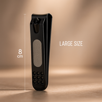 Premium Black Nail Clippers Vintiseti