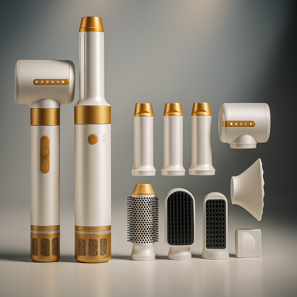 7-in-1 High-Speed Hot Air Brush Vintiseti