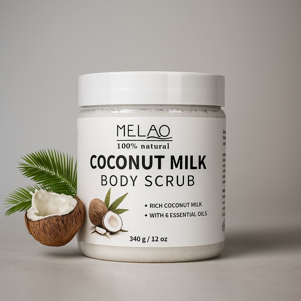 Coconut Milk Body Scrub Vintiseti