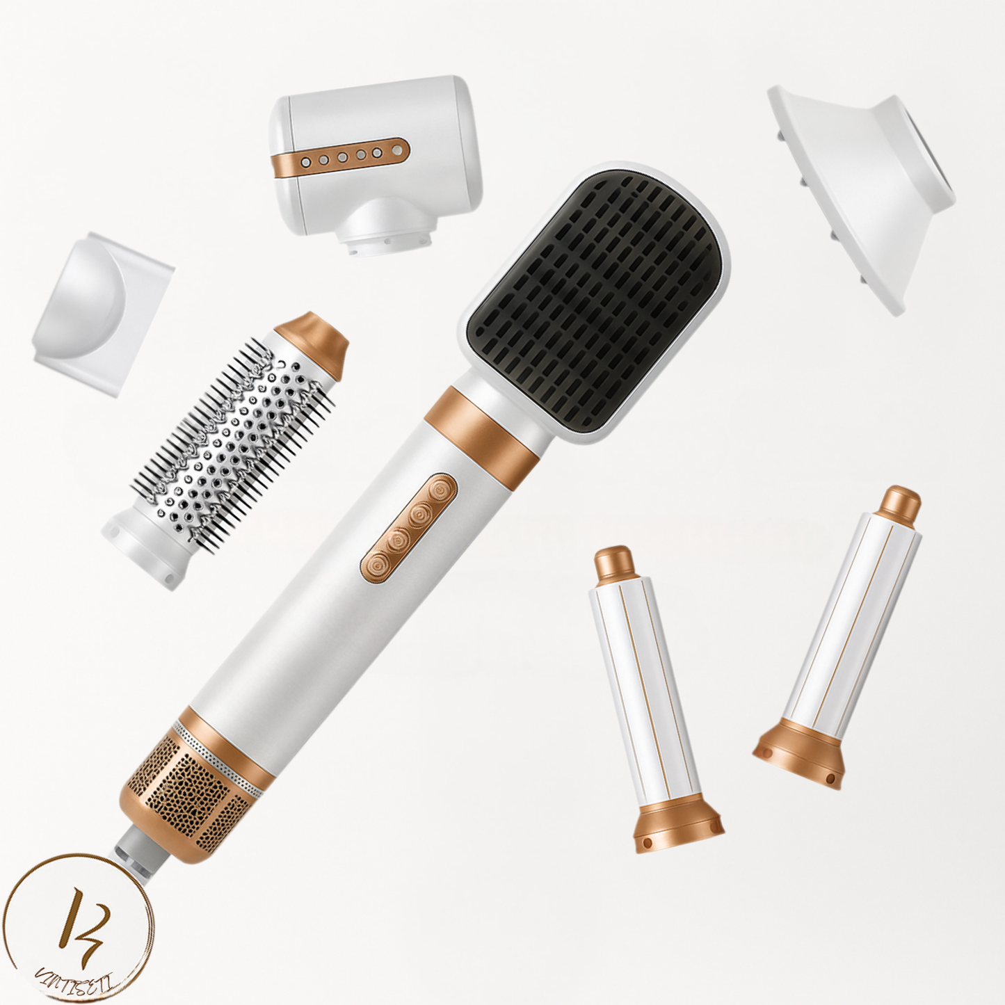 7-in-1 High-Speed Hot Air Brush Vintiseti