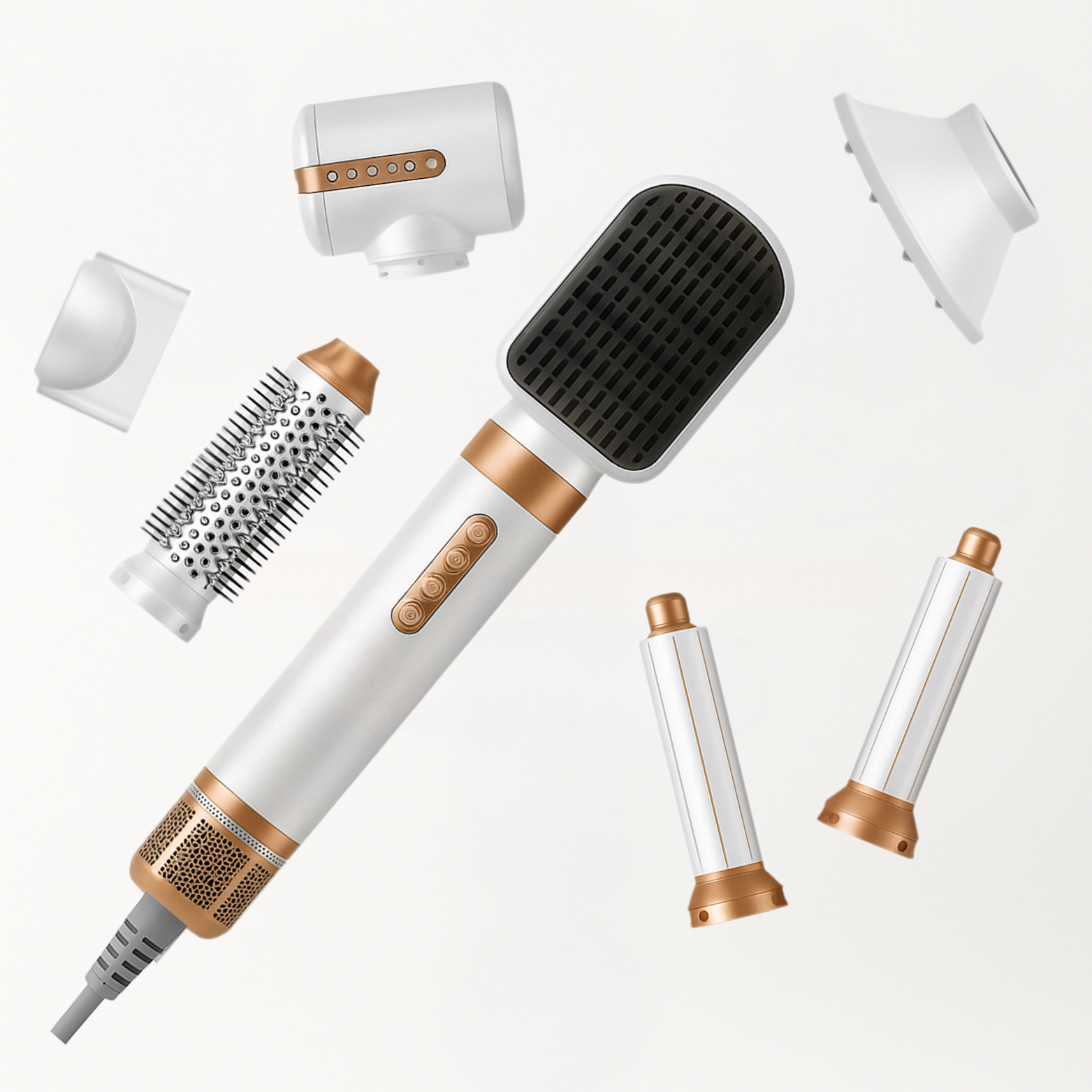 7-in-1 High-Speed Hot Air Brush Vintiseti