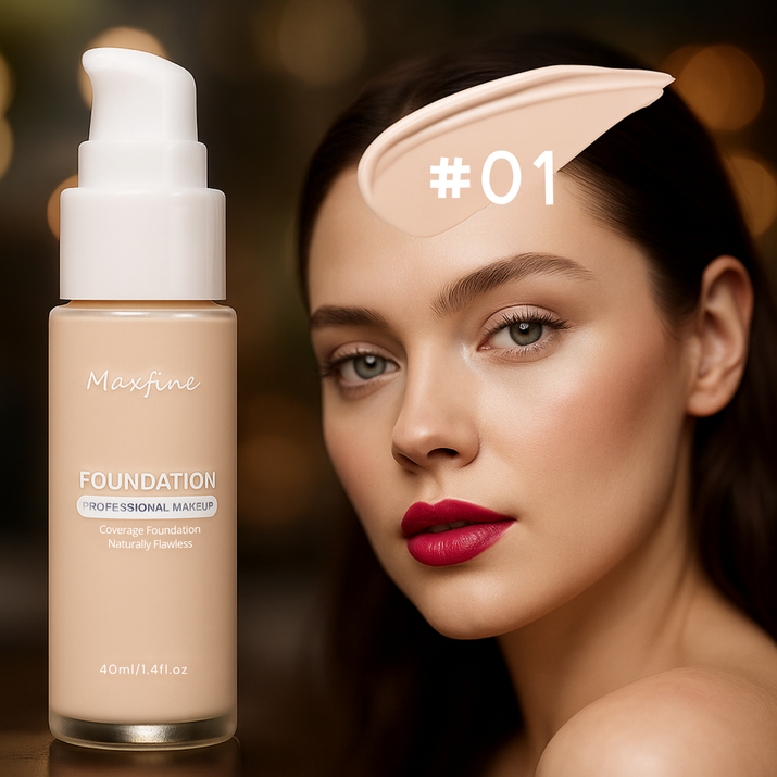 12-Color Liquid Foundation & Concealer Vintiseti
