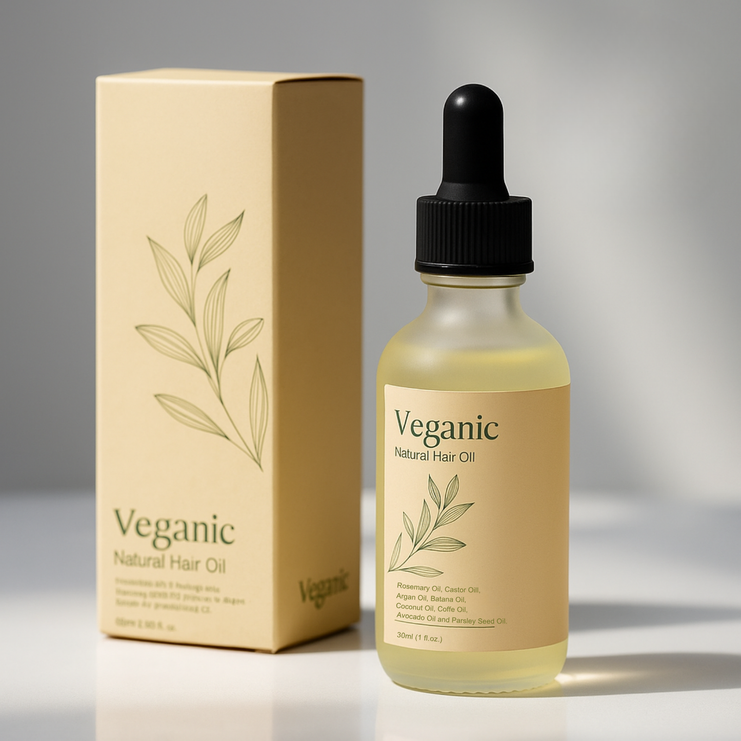 Natural Rosemary Hair Oil Vintiseti