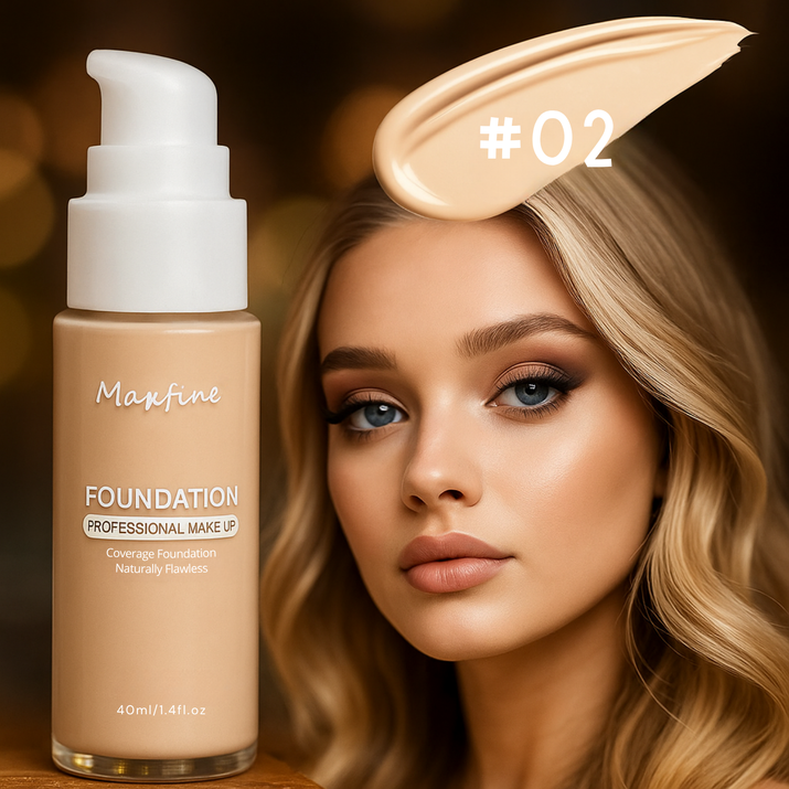 12-Color Liquid Foundation & Concealer Vintiseti