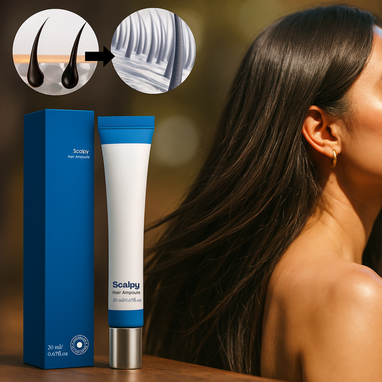 Hair Growth & Root Strengthening Serum Vintiseti