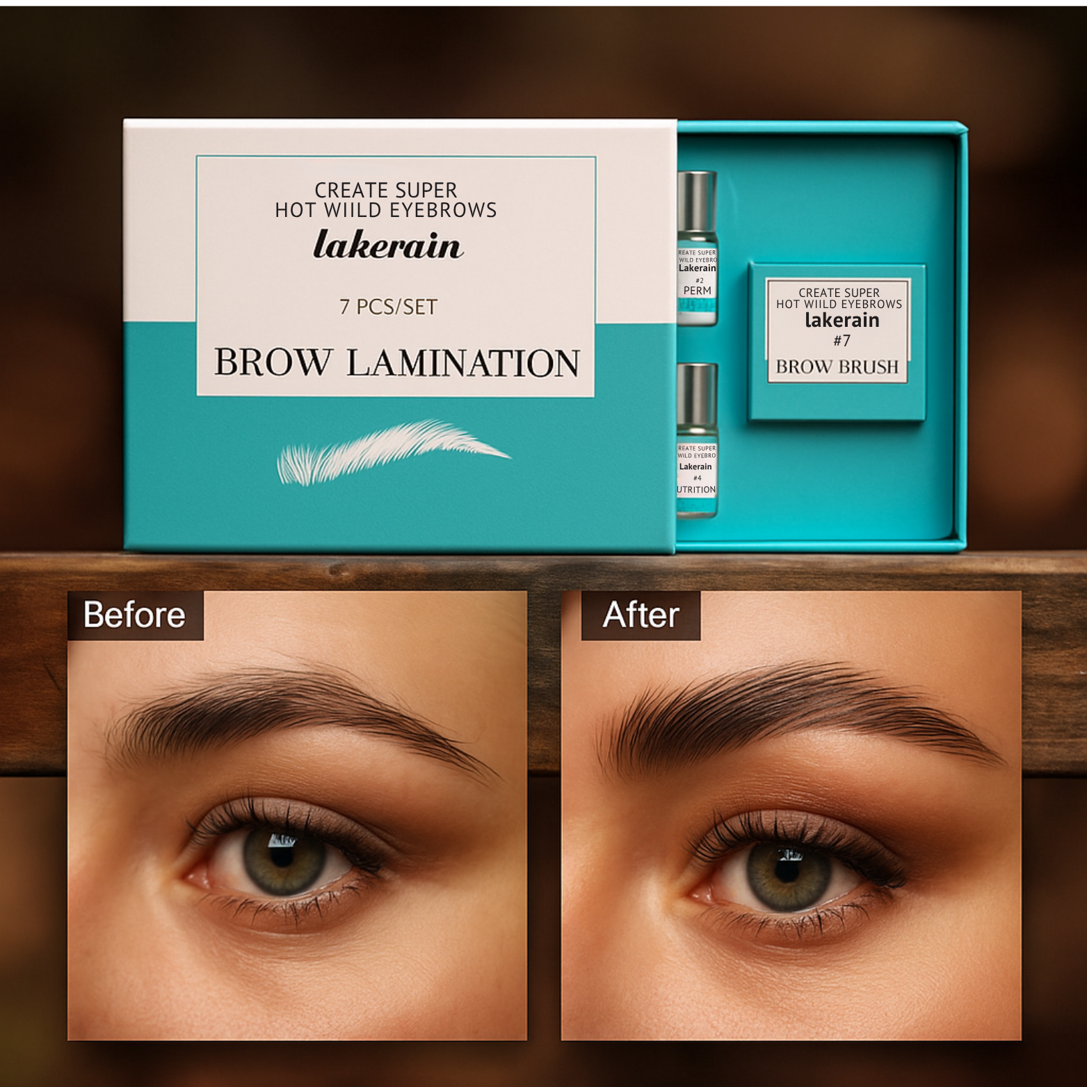 Brow Lamination - Keratin kit Vintiseti