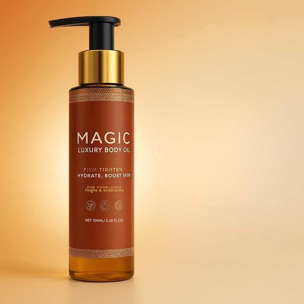 Magic Glow Body Oil | Hydration & Radiance Vintiseti