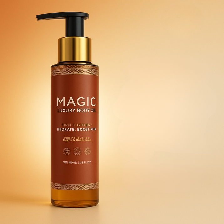 Magic Glow Body Oil | Hydration & Radiance Vintiseti