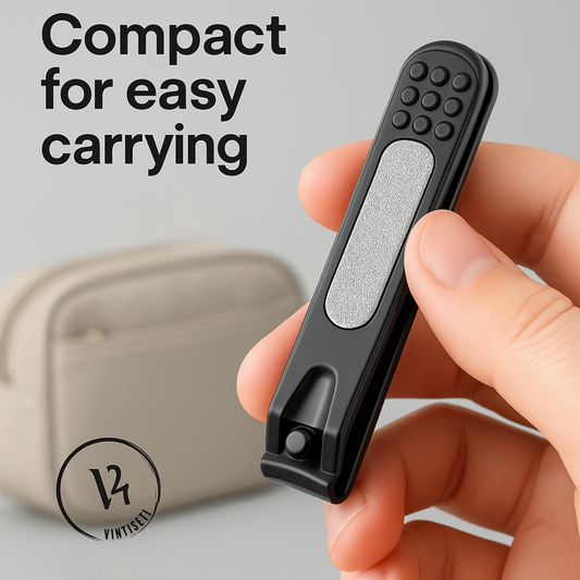 Premium Black Nail Clippers Vintiseti