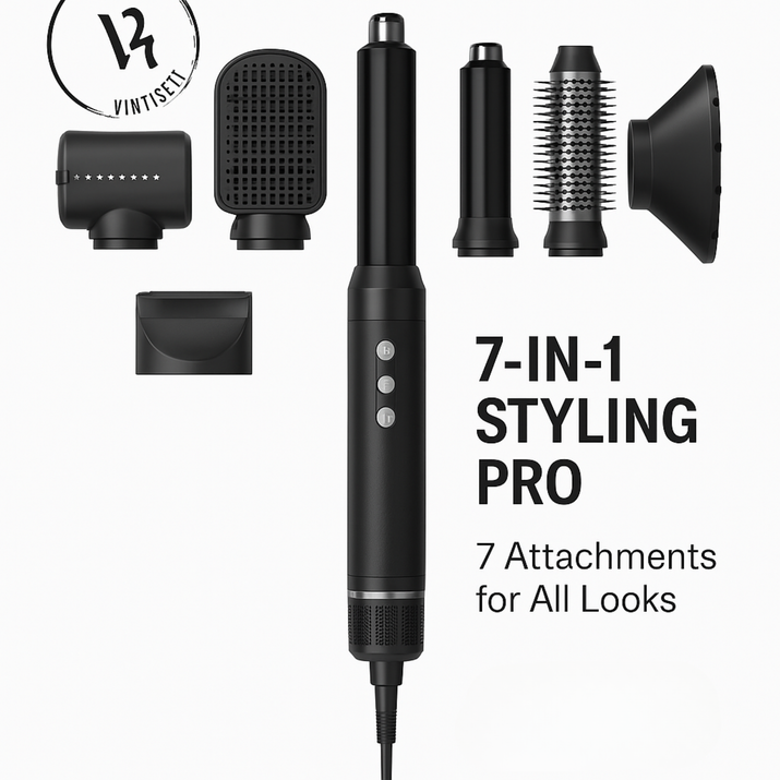 7-in-1 High-Speed Hot Air Brush Vintiseti