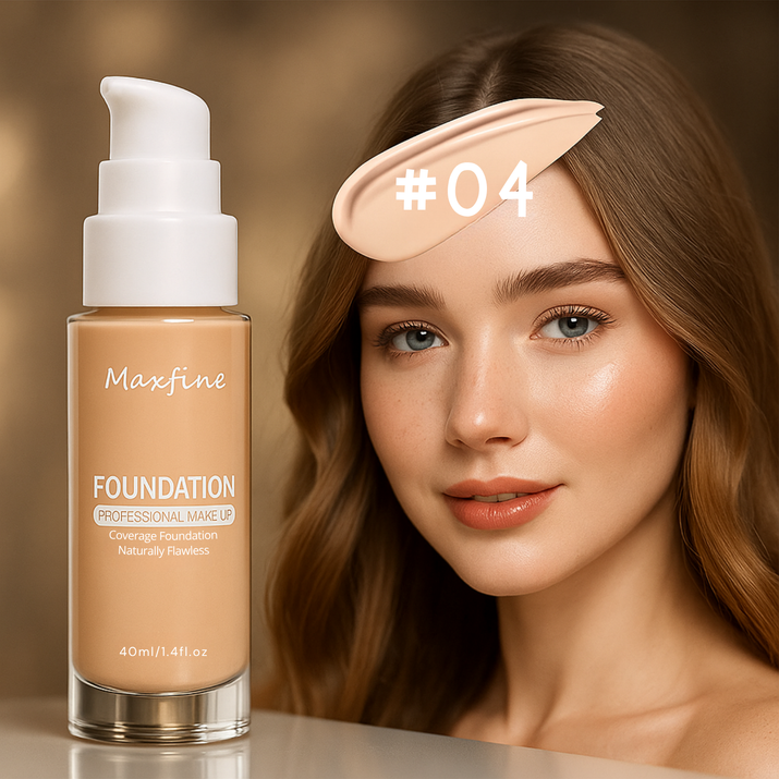 12-Color Liquid Foundation & Concealer Vintiseti