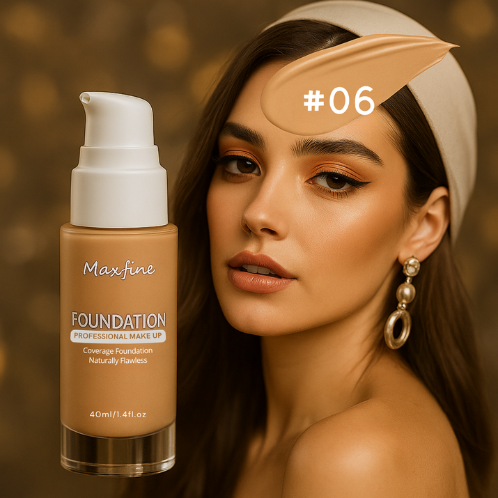 12-Color Liquid Foundation & Concealer Vintiseti