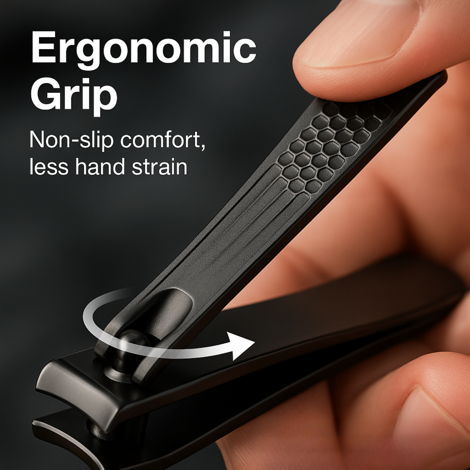 Premium Black Nail Clippers Vintiseti