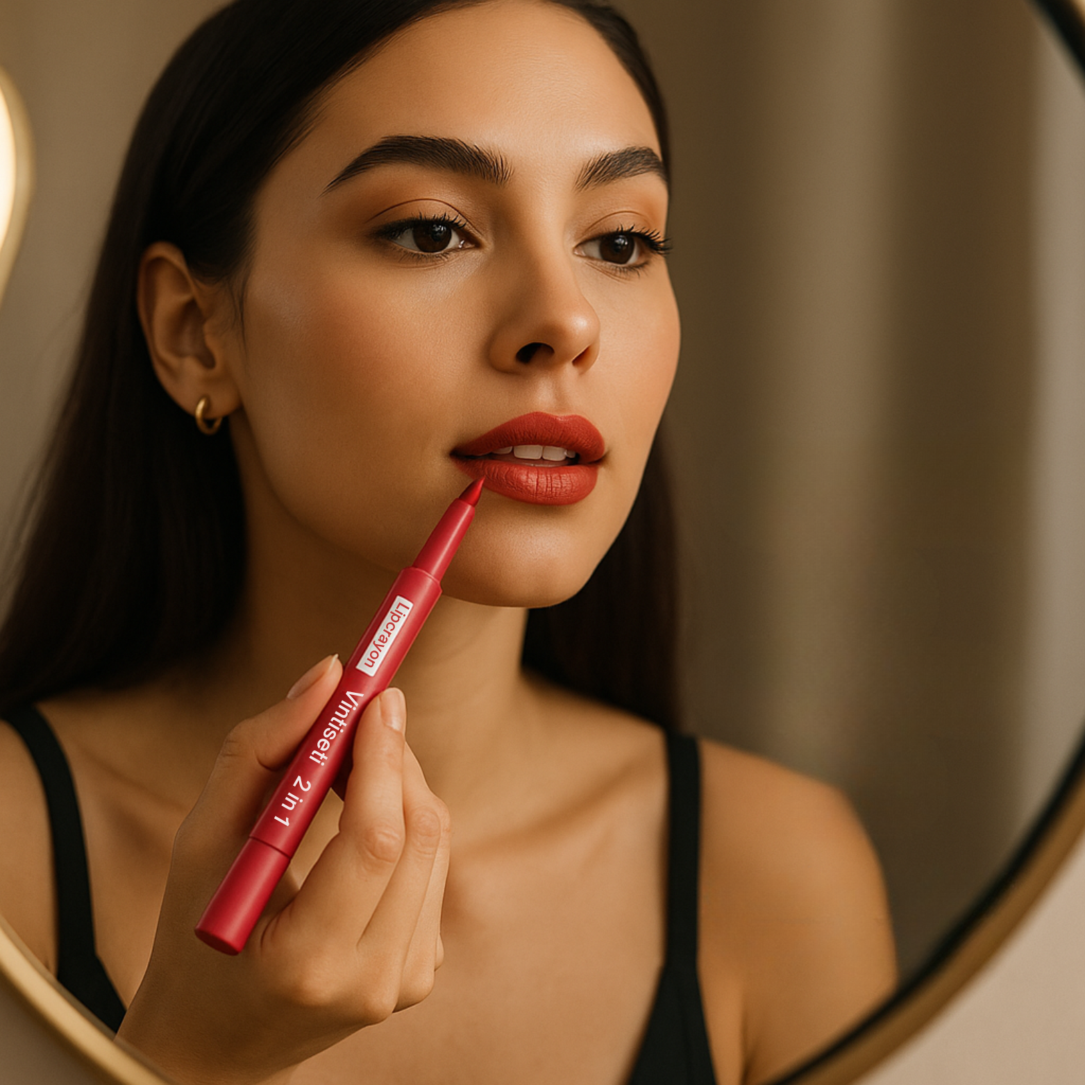 Dual Lip Liner & Lipstick Set Vintiseti