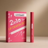 Dual Lip Liner & Lipstick Set Vintiseti