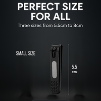 Premium Black Nail Clippers Vintiseti