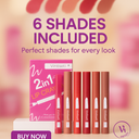 Dual Lip Liner & Lipstick Set Vintiseti