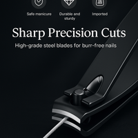 Premium Black Nail Clippers Vintiseti