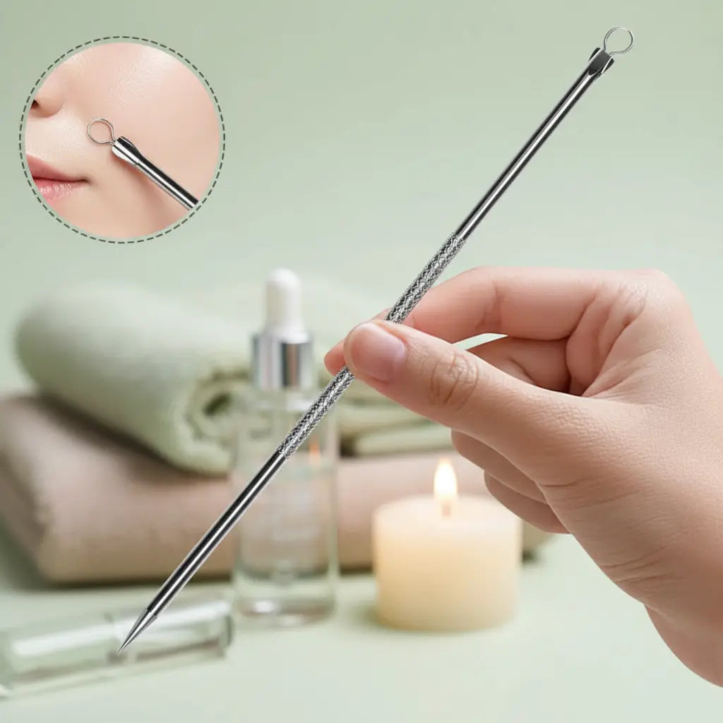Pore Cleansing Tool Kit & Acne Remover (4pcs) Vintiseti
